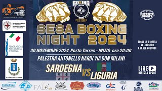 Boxe  SESA Boxing Night 2024  Un pugno al Bullismo Porto Torres 30112024 [upl. by Allemaj]