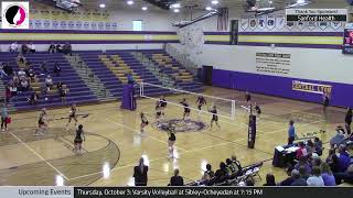 JVR amp JV Volleyball BoydenHull at Central Lyon [upl. by Ferd]