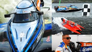 UIM F2 World Championship in Tonsberg Norway Practice Qualifying [upl. by Lail]