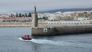 Cruising into Tarifa port [upl. by Nirtak]