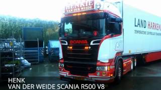 Scania R500 V8 Henk van der Weide [upl. by Siroved]