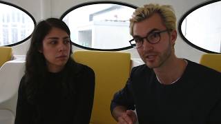 Giulia and Håkon discuss studying on BA Culture Criticism and Curation [upl. by Tekcirk700]