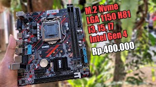 Mobo Lama Dengan Fitur Terbaru Harga Termurah LGA 1150  Review Varro VR3 H81 Intel Gen 45 [upl. by Anastas]