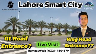 Lahore Smart City Latest Update  Ring Road Interchange Announced  Development Update [upl. by Aierdna293]