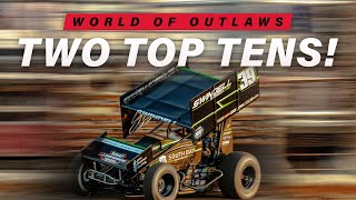 TWO TOP TEN FINISHES WITH THE OUTLAWS  Knoxville Raceway Weekend Highlights 4K [upl. by Ellinger]