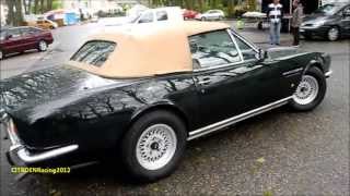 ASTON MARTIN V8 VOLANTE EFI Start up 1986 extra sound HD [upl. by Pelson]