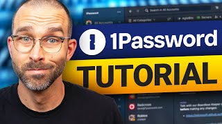 1Password TUTORIAL  How to use 1Password in 2024 [upl. by Pippy167]