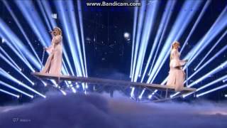 Eurovision 2014 Russia Tolmachevy Sisters  Shine Live at Semifinal 1 [upl. by Maidel532]