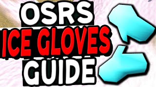 How To Obtain Ice Gloves Guide Old School Runescape [upl. by Aniela]