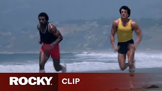 Rocky Balboa Trains with Apollo Creed  ROCKY III [upl. by Calvo]