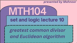 mth104 short lecture 10  vu updated short lecture 2024  by Mahnoor [upl. by Noiek]