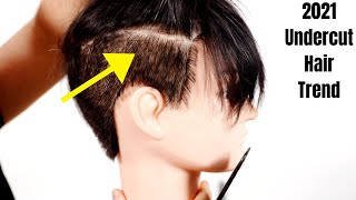 Undercut Haircut Trend in 2021  TheSalonGuy [upl. by Kliment]