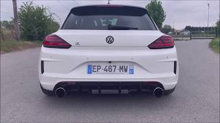 Vw Scirocco R  catback Remus exhaust [upl. by Urdna]