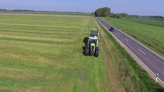 Claas Axion 920 mit Cargos 8500 [upl. by Grew]