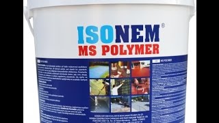 İsonem ms polymer su yalıtım malzemesi wwwevimdekipazarcom [upl. by Sorazal]