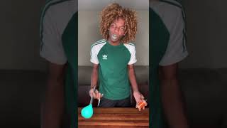 That time GloZell Almost died doing the CINNAMON CHALLENGE😳 glozell cinnamonchallenge [upl. by Frasier]