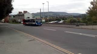 HayonWye by StagecoachTrawsCymru Bus T14 [upl. by Reseta583]