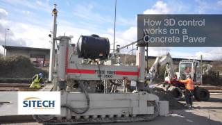 Stobart Rail project manager explains how its Trimble 3D enabled Slipform paver works [upl. by Yrro218]