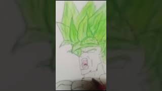 my younger brother draw broly [upl. by Aidas]