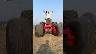 Big big monster tire ke bad ka look 🫢 tochenking shorts tractor [upl. by Maure]