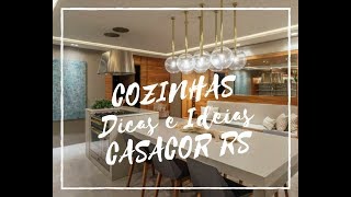 3 COZINHAS INCRÍVEIS CASACOR RS DECORAÇÃO E DESIGN DE INTERIORES  CASA CLEAN [upl. by Lerud]