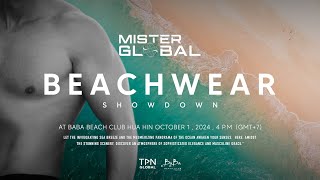 Mister Global 2024  Beachwear Showdown [upl. by Yecnuahc878]