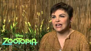 Zootopia Ginnifer Goodwin quotJudy Hoppsquot Official Movie Interview  ScreenSlam [upl. by Ardnaiek]