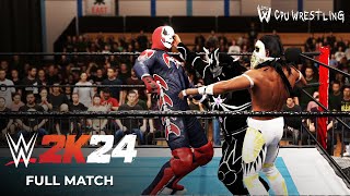 FULL MATCH Triple Threat  Suicide vs Bandido vs Jushin Thunder Liger  WWE 2K24 [upl. by Irroc]