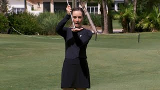 How To Use The Bounce For Chipping Off Tight Lies  GolfPass [upl. by Stoeber]