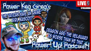 Dragon Age The Veilgaurd Is Super Woke The Vatican Has An Anime Girl Mascot  PowerUpPodcast [upl. by Bhayani846]