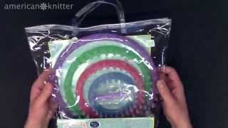 Hobby Lobby Round Knitting Loom Set Review [upl. by China]