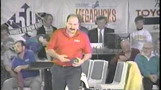 Candlepin Stars amp Strikes  Joe Tavernese vs Rick Bourassa [upl. by Ijat]