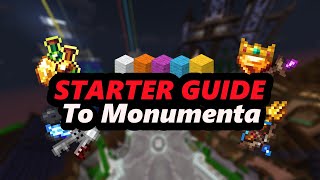 BeginnersStarter Guide to Monumenta Minecraft CTMMMO Server [upl. by Einhorn]