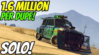 SOLO Car Duplication Glitch  GTA Online [upl. by Rramahs709]