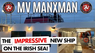 The Isle of Man by Ferry Steam Packet’s New MV Manxman [upl. by Gazo]