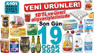 A101 HAFTA SONU İNDİRİMLERİ  A101 1319 OCAK KATALOĞU İNDİRİMLERİ  TEMİZLİK GIDA  A101 BU HAFTA [upl. by Nussbaum]