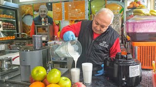 ADANA MUZLU SÜT SIRRINI ÖĞRENDİK  MUZLU SÜT YAPIMI SOKAK LEZZETLERİ [upl. by Proctor810]