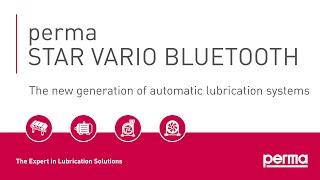 perma STAR VARIO BLUETOOTH  The new generation of automatic lubrication systems [upl. by Beisel]