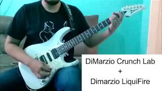 Pickups Captadores DiMarzio Crunch Lab DP228 e Liquifire DP227 [upl. by Brigit]