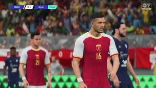 Gameplay FC 24  AS Roma  Cagliari  Lega Serie A TIM  20232024 [upl. by Polky520]