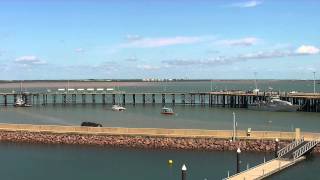 Darwin Waterfront  Tidal movement  Timelapse 1080HD [upl. by Aceber988]