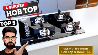 best 4 burner hob in india 2024  best hob top gas stove in india 2024  best 4 burner gas stove [upl. by Ellenwahs474]