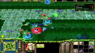 Warcraft 3 Green Circle TD v916v done solo [upl. by Crane]