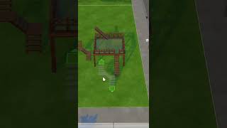 My FIRST Sims 4 Shell Challenge and I HATE staircases now lilsimsie Tiny Shell sims4 shorts [upl. by Prochoras]