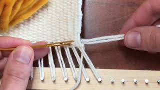 Weaving Tutorial The Hemstitch [upl. by Afaw428]