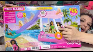 Barbie Unboxing Dream Vehicles and Minis [upl. by Cilka281]