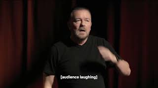 Ricky Gervais  Armageddon  Greta Thunberg and Cats Joke [upl. by Nivre]