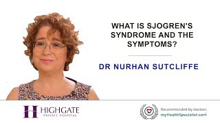 What is Sjogrens syndrome and the symptoms [upl. by Wenonah]