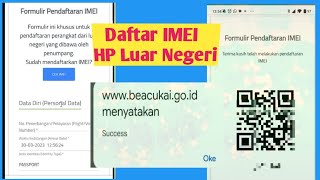 Daftar IMEI HP Luar Negeri 2023  Mudah Gratis dan Tanpa Aplikasi [upl. by Nodnahs894]