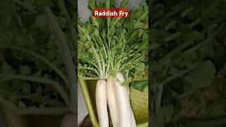 Radish Fry and Radish Benefits youtubeshorts sadyadelhi raddish vegetables healthyfood [upl. by Ez]